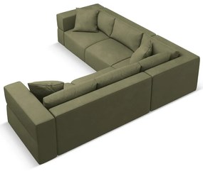 Colțar verde deschis (cu colț variabil) Esther – Milo Casa