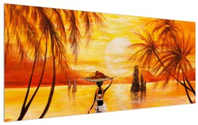 Tablou oriental (120x50 cm), în 40 de alte dimensiuni noi