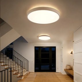 Brilagi - Corp de iluminat LED dimabil GLASS POOL DOUBLE LED, 80W, 230V, 60 cm, bej + telecomandă