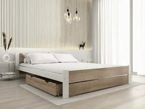 Cutie de depozitare sub pat 98 cm, stejar sonoma