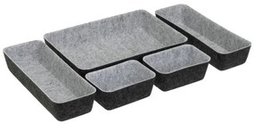 Organizatoare pentru sertare 5 buc. din material textil – Casa Selección