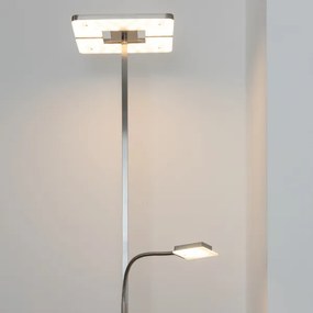 Lampadar LED dimabil Eglo 33182 SOLANO 1xLED/26W/230V+1xLED/3,2W crom