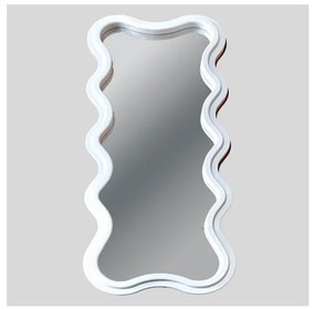 Oglindă de perete 120x50 cm alb