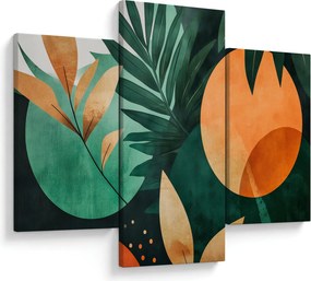 Tablou - Motive naturale geometrice (90x60 cm)