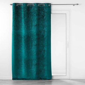 Draperie albastră din catifea 140x240 cm Analia – douceur d'intérieur