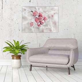 Tablou pe sticlă - Fructe congelate (70x50 cm)