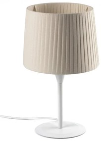 Veioza / Lampa de masa moderna design elegant SAMBA alb/bej 64310-38