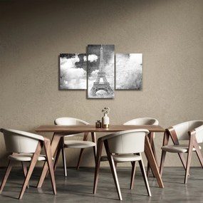 Tablou - Carte poștală de epocă a orașului N⁰3 (90x60 cm)