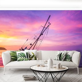 Fototapet Boat Beach
