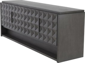 Comoda design elegant LUX Jane L, cafeniu-Mocha 113798 HZ