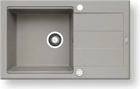 Pyramis 70083801 - Chiuvetă de bucătărie SPARTA PLUS LUX 78x48 cm granit/gri