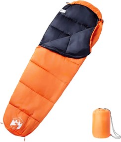 vidaXL Sac de dormit tip mumie pentru adulți de camping, 3 anotimpuri