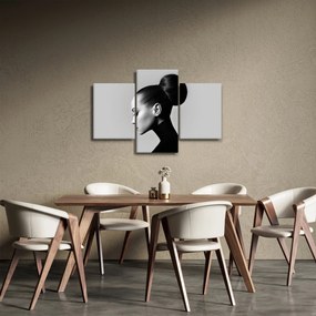 Tablou - Profilui femeii frumoase (90x60 cm)