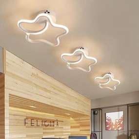 Lustra LED Plafoniera, Elit's Esn6130-WH, 36 w (18x18), 25cm x 10 cm