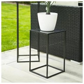 Suport pentru flori 40x24 cm, negru