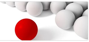 Tablou cu bilă (120x50 cm)