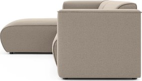 Colțar maro deschis (cu colț pe partea stângă/cu șezlong) Merid – Ropez