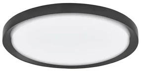 Plafoniera LED moderna design slim 56cm TROY negru NVL-9053594