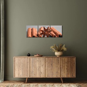 Tablou cu scorțișoară (cu ceas) (90x30 cm)