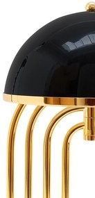 Veioza, Lampa decorativa BOTEGA negru/ auriu