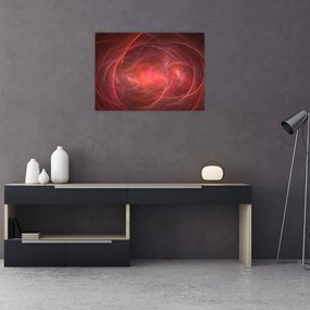 Tablou pe sticlă modern abstract (70x50 cm)