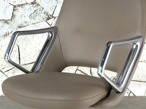 Scaun de birou modern piele sintetica Grey