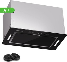 Klarstein Hektor Eco, hotă, 52 cm, 466 m³/h, control tactil, sticlă