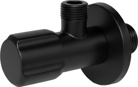 Robinet coltar 02 1 2   x 3 8   negru