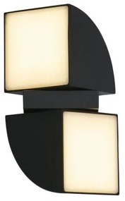 Searchlight 36150BK - Aplică LED de exterior DAKOTA 2xLED/4W/230V IP44