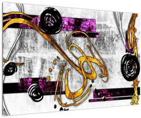 Tablou abstracției (90x60 cm)