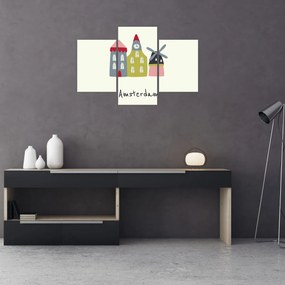 Tablou - Orașe din Europa N⁰4 (90x60 cm)