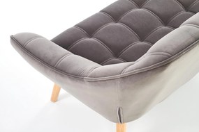 Canapea tapitata Romeo XL - l75 x L128 x h75 cm