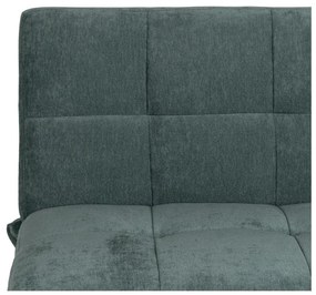 Canapea turcoaz extensibilă cu tapițerie din chenille 178 cm – Ixia