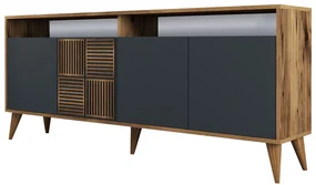 Dulap Millano 2 (nuc + antracit). 1062886