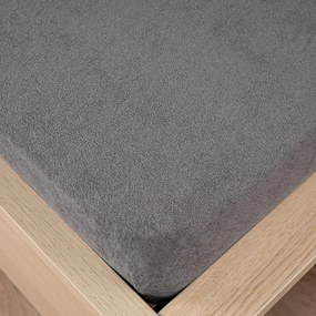 Cearșaf de pat 4Home din frotir, roz, 160 x 200 cm, 160 x 200 cm