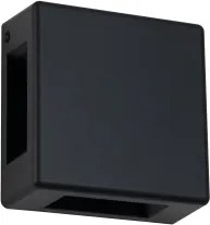 Brilagi - Aplică LED de exterior QUADRAY LED/6W/230V neagră IP54