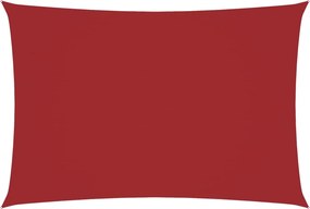 vidaXL Parasolar, roșu, 3x5 m, țesătură oxford, dreptunghiular
