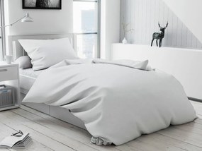 Lenjerie de pat din bumbac Culoare Alb, LUX Dimensiune lenjerie de pat: 2 buc 70x90 cm; 200x220 cm