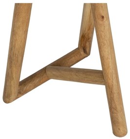 Măsuță auxiliară rotundă din lemn de mango ø 40 cm Mao – Ixia