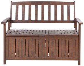 Bancă de grădină Sefu (lemn închis) (cu sp. depozitare)). 1075974