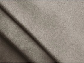 Canapea maro deschis cu tapițerie din catifea 174 cm Lani – Makamii