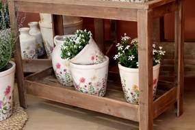 Set 2 Console din lemn de pin