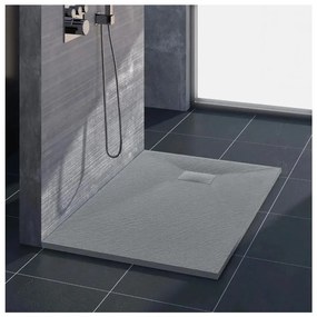 Rea Magnum Grey cadita de dus patrata x90 cm gri REA-K4106