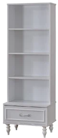 Biblioteca Juliette pentru Camera Copiilor 60x39x171 cm , Eleganta Clasica si Organizare Practica