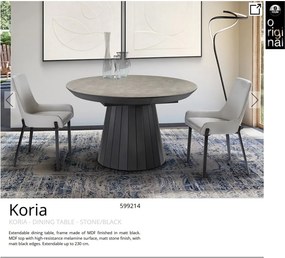 Masa dining extensibila design lux Koria
