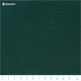 Canapea extensibila din catifea Milo Casa Luca, verde