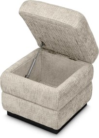 Taburete cu spatiu de depozitare Valmont, Creststone beige