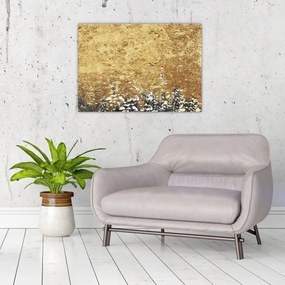 Tablou - Structura de aur N⁰3 (70x50 cm)