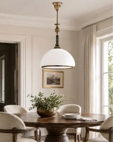 Brilagi - Lampă pe tijă TAURUS 1xE27/15W/230V Ø 40 cm bronz