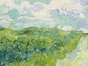 Reproducere Green Wheat Fields - Vincent van Gogh, (40 x 30 cm)